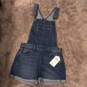 Levi's Overall Shorts